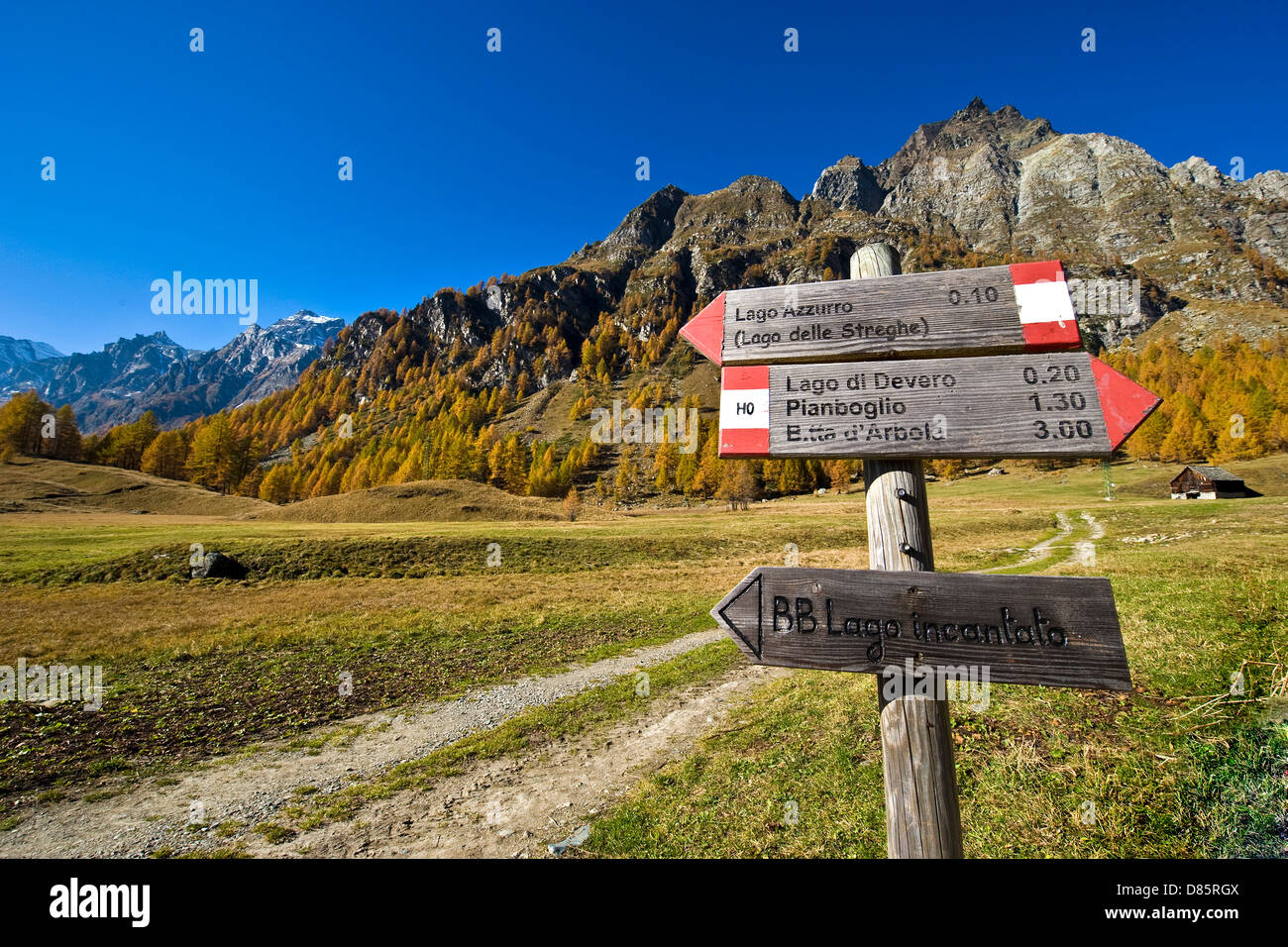 Italy Piedmont Devero alp Alpe Devero Stock Photo - Alamy