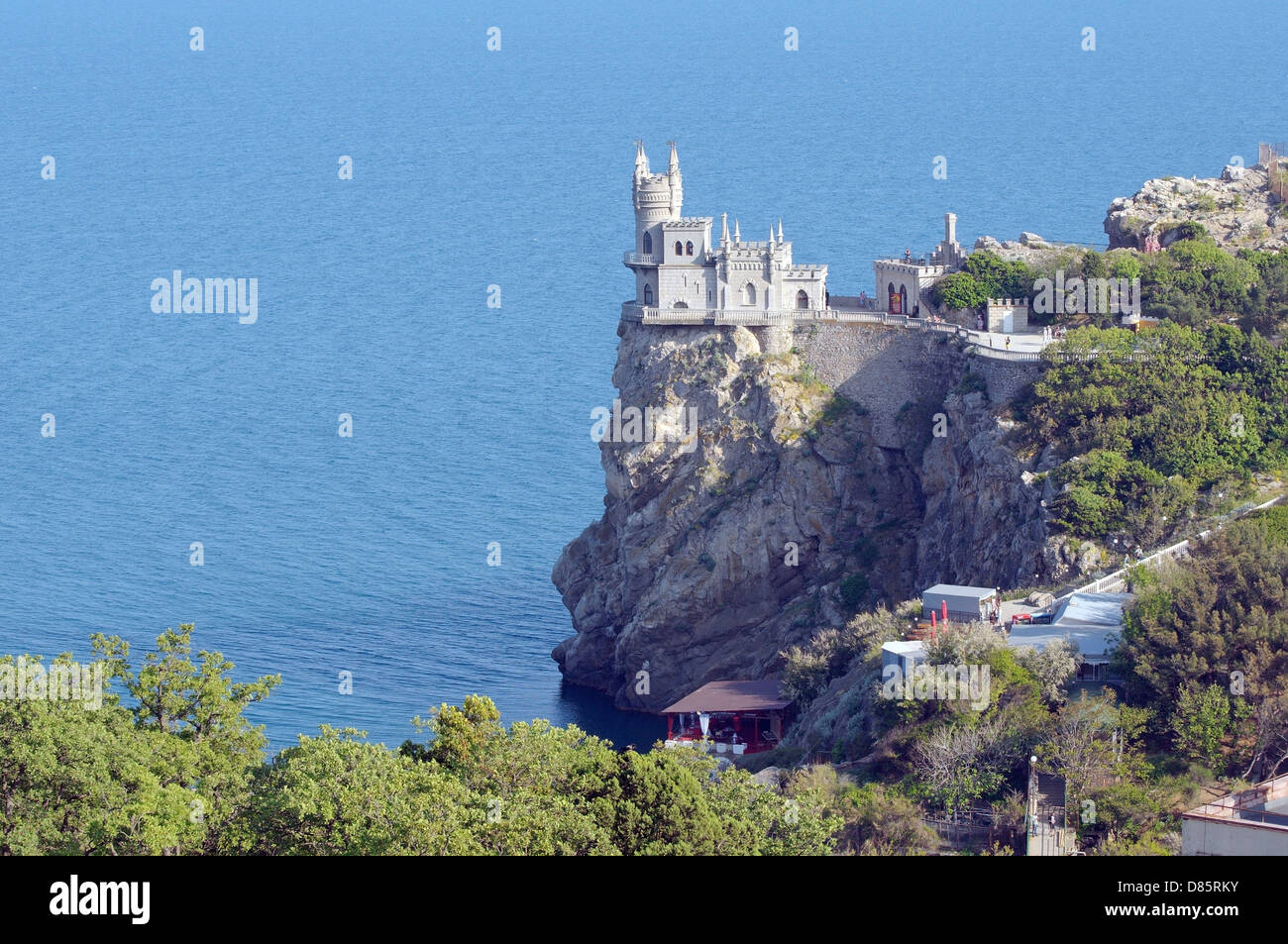 Swallow's Nest, The Greater Yalta, Crimea, Ukraine, Eastern Europe Stock Photo