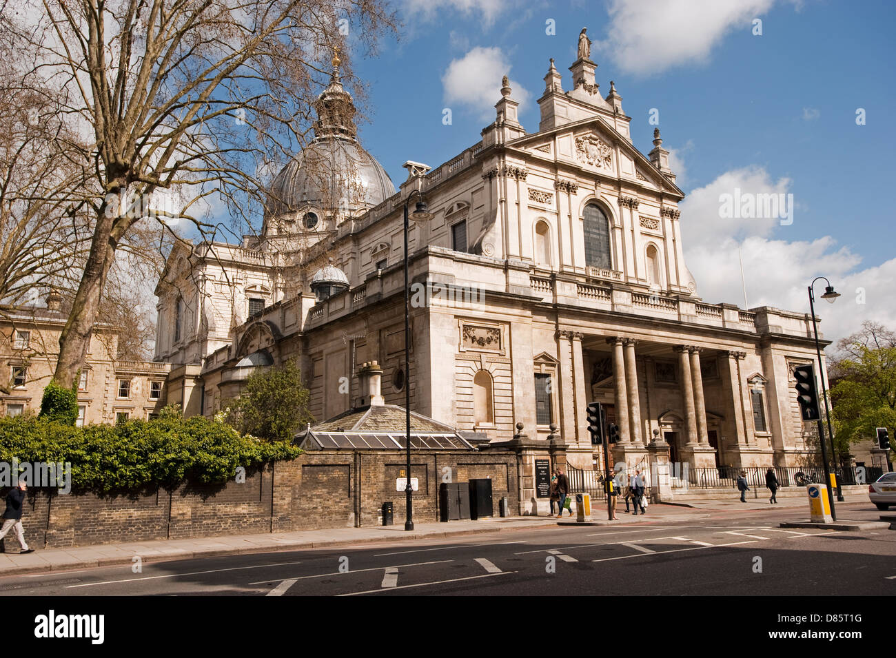 Brompton Catholic Church London England Stock Photo Alamy