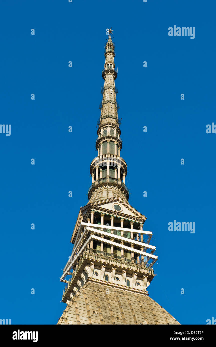 Italy Piedmont Turin Mole Antonelliana Stock Photo