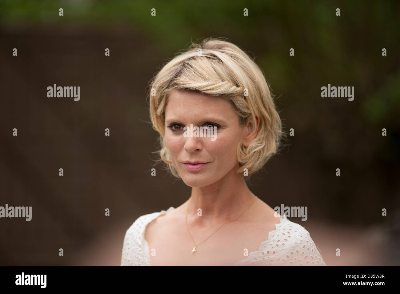 20.5.2013, London, UK. English actress Emilia Fox at the RHS Chelsea Flower Show Press Day. Stock Photo
