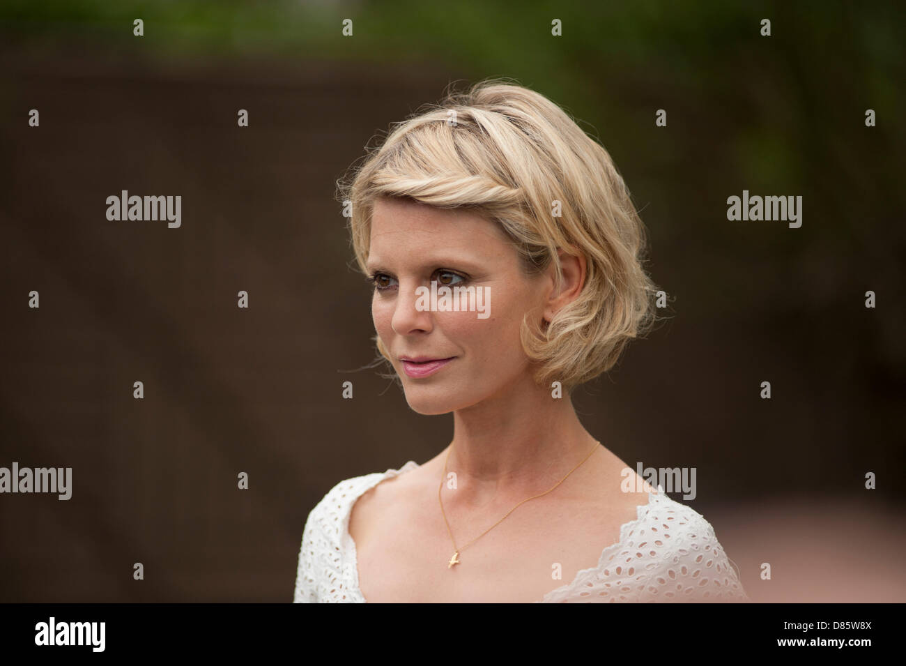 20.5.2013, London, UK. English actress Emilia Fox at the RHS Chelsea Flower Show Press Day. Stock Photo