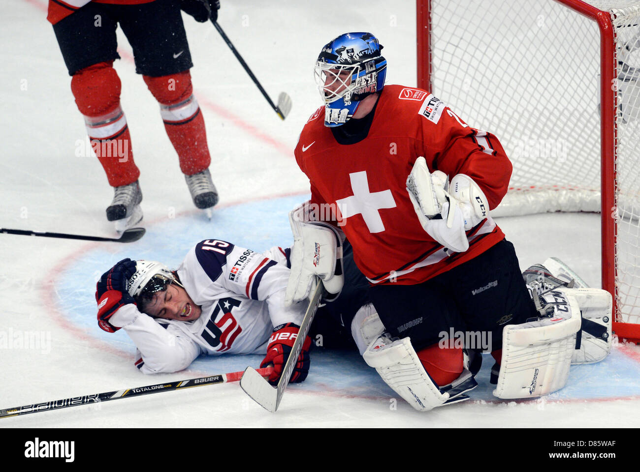 IIHF World Championships, Ice Hockey, semifinal match Switzerland vs