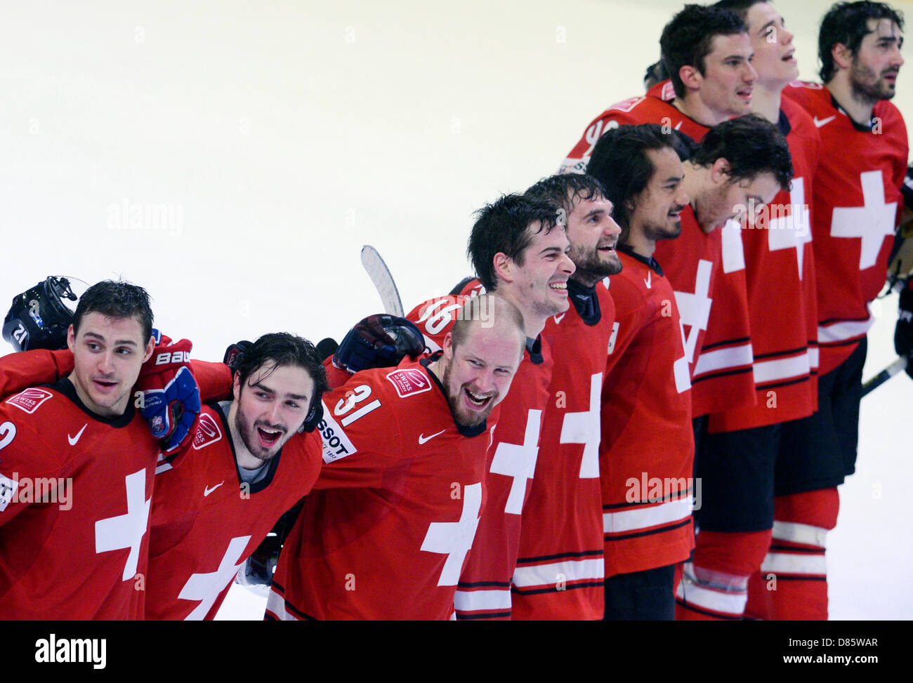 Beautiful Switzerland Beats Defending Champ U.s. At Hockey Worlds Design Illustration Beautiful Switzerland Beats Defending Champ U.s. At Hockey Worlds Design Illustration