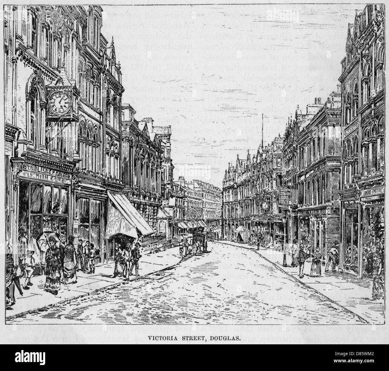 Douglas, Isle of Man Stock Photo Alamy