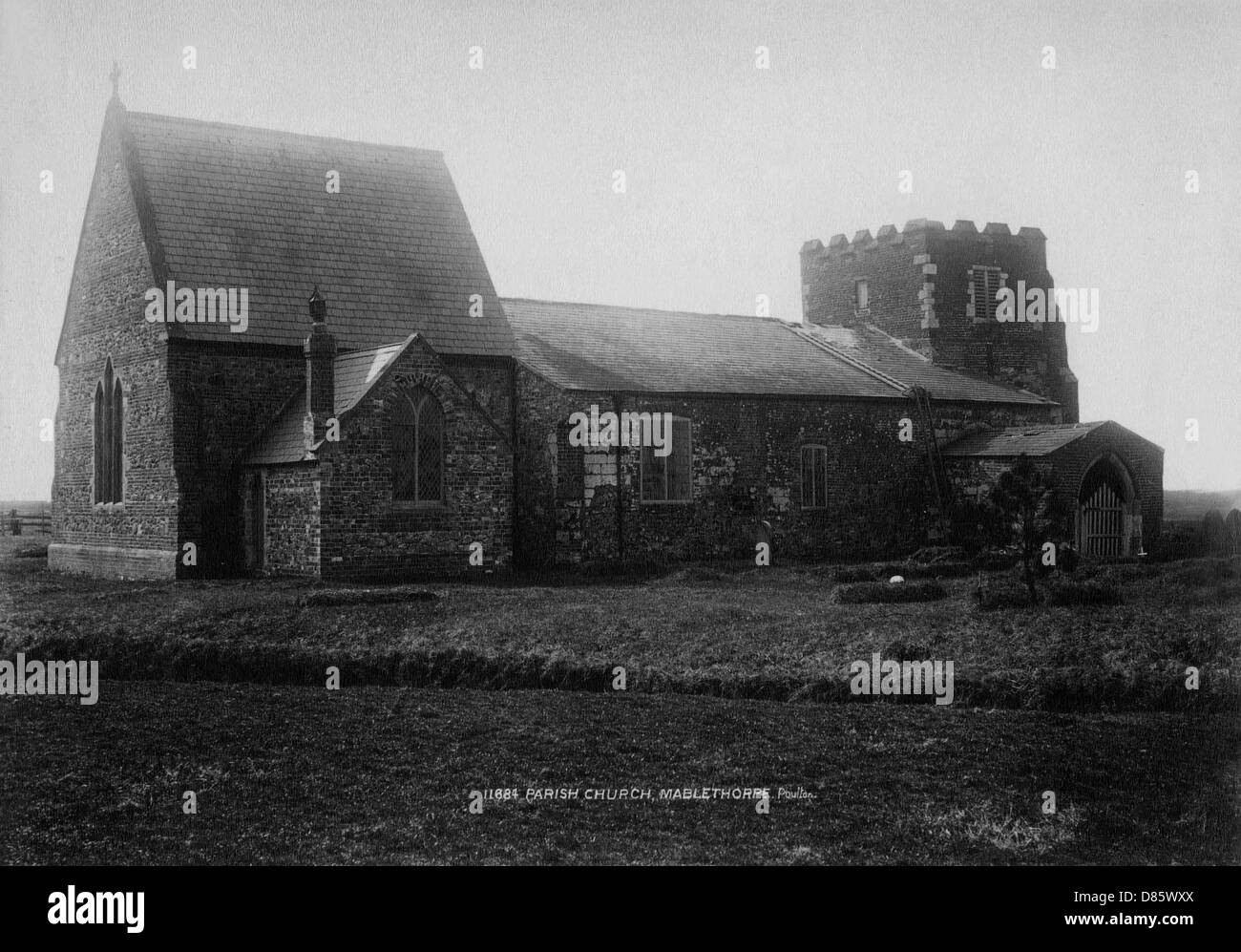 Lincolnshire churches Black and White Stock Photos & Images Alamy