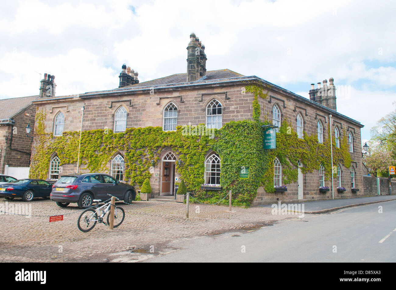 The Boars Head hotel and restaurant in Ripley, North Yorkshire Stock