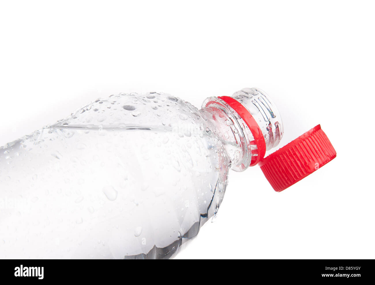 Plastic bottles of drinking water isolated Stock Photo Alamy