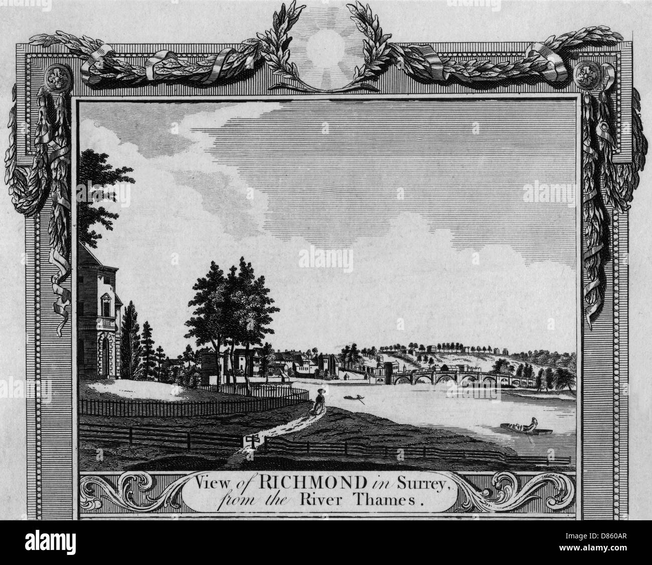 A stunning view of Richmond Surrey captured in a stock photo