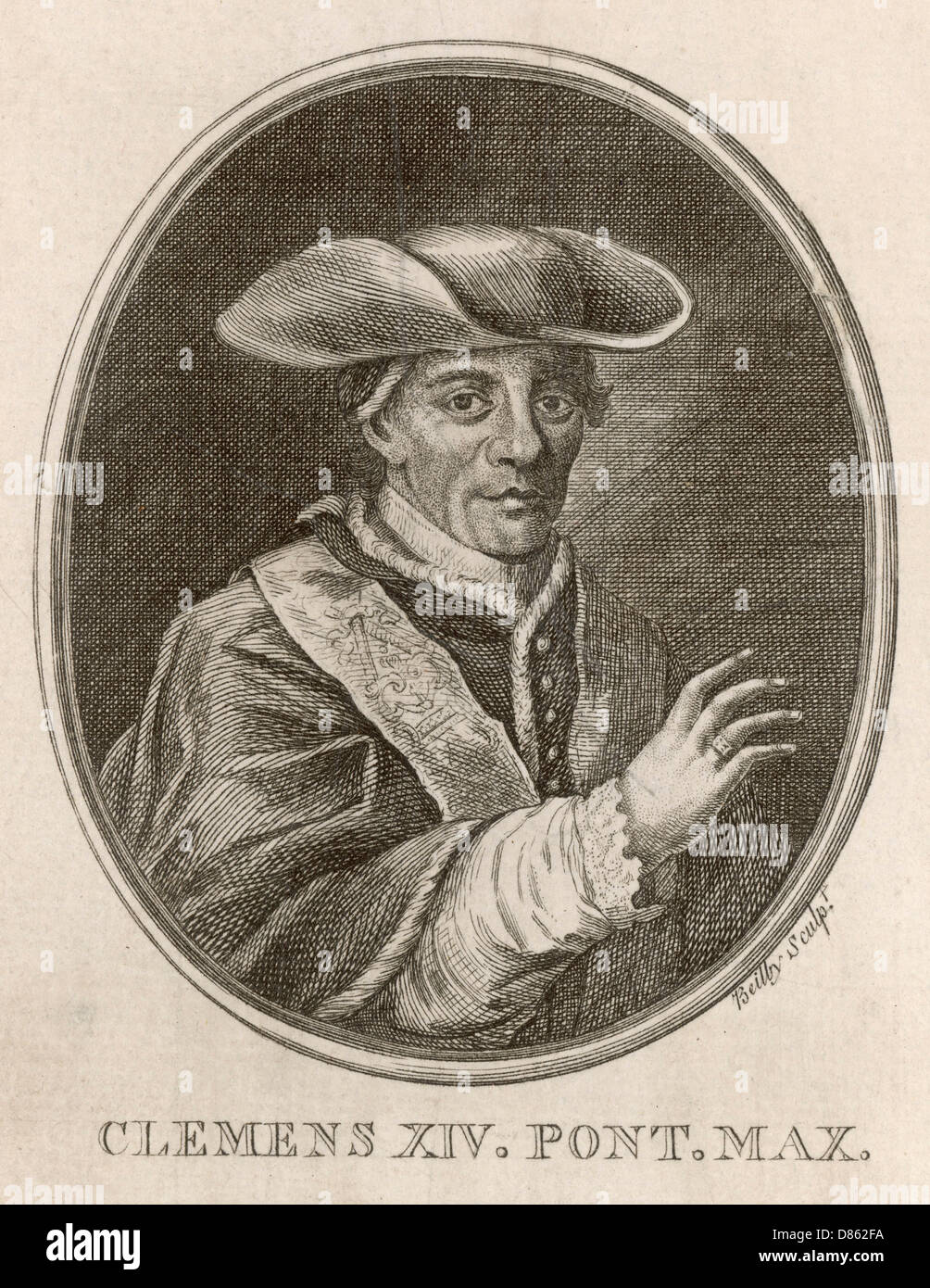 Pope Clemens XIV Stock Photo Alamy