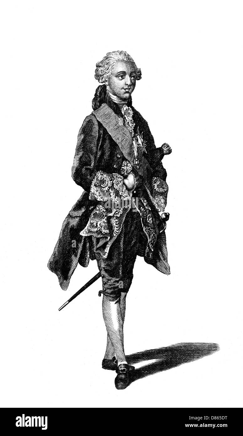 Louis XVI, King of France Stock Photo