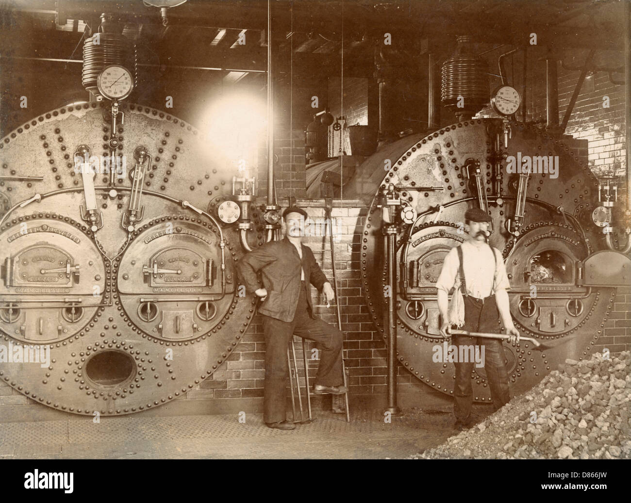 Meldrum brothers patent furnaces hi-res stock photography and images ...