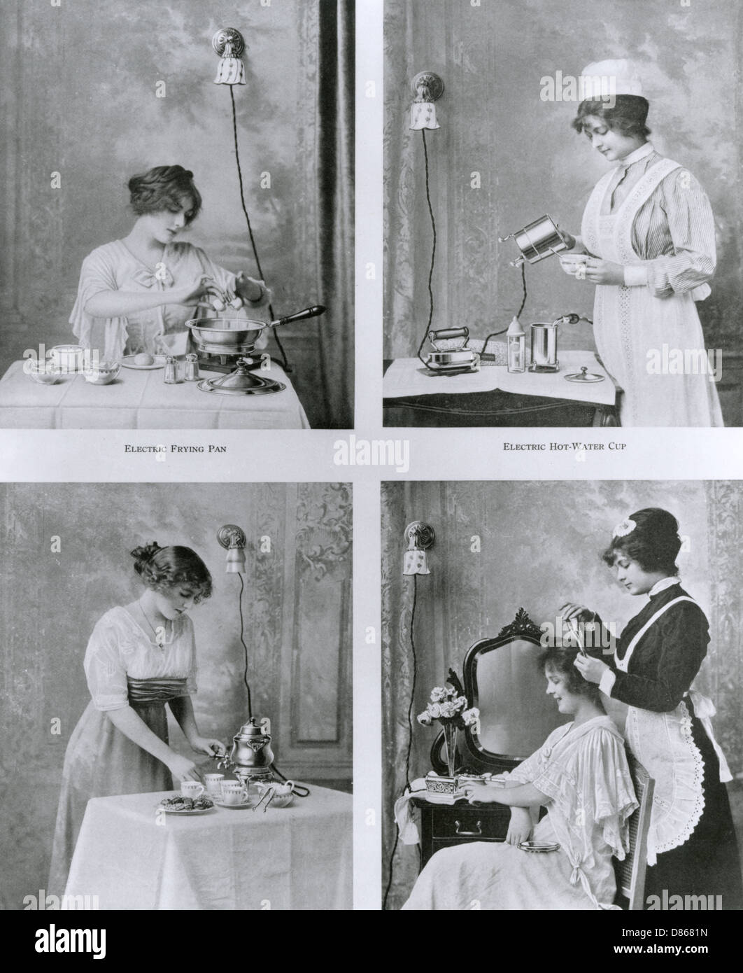 Electric devices 1913 Stock Photo Alamy