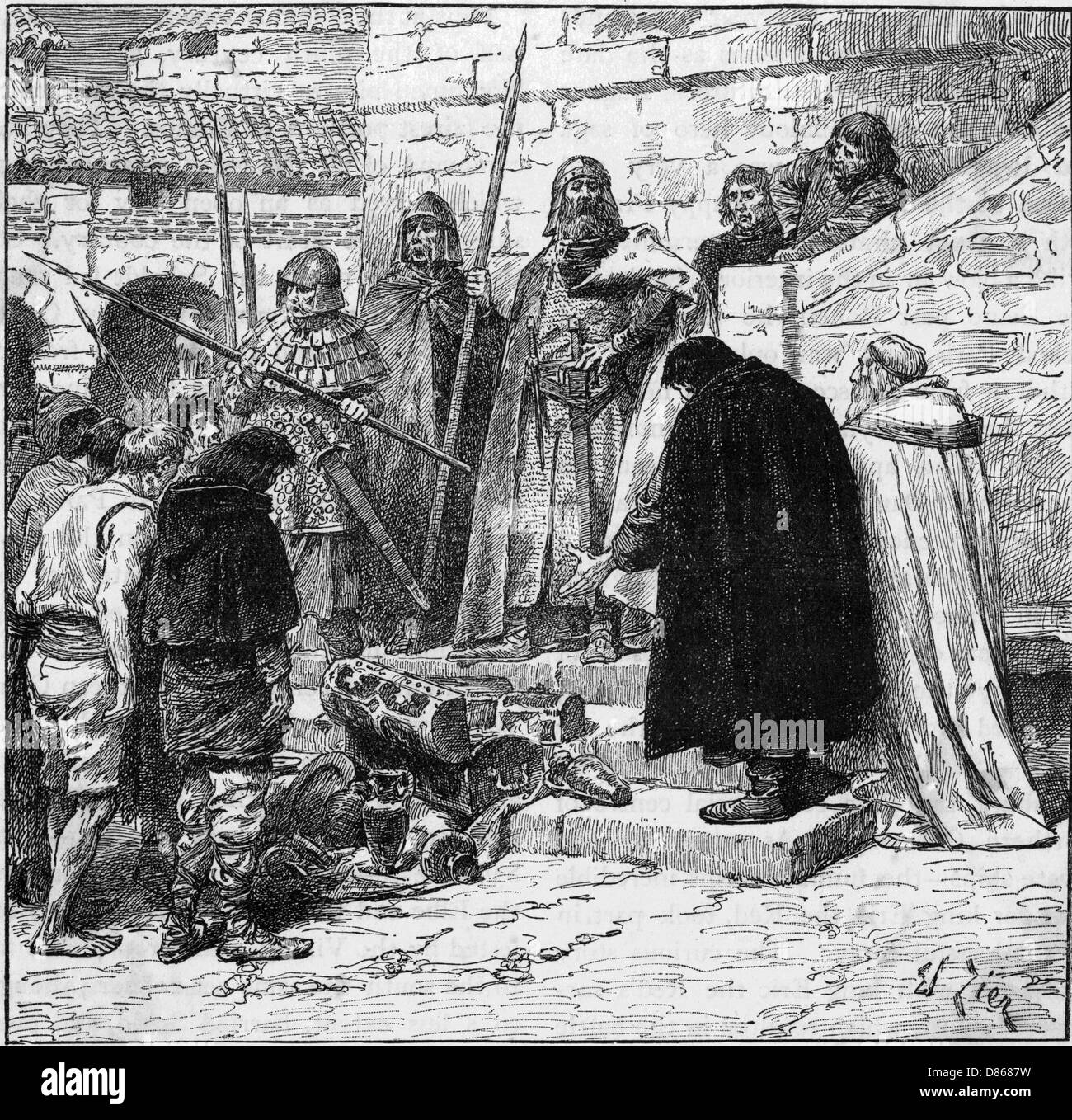 King ethelred Black and White Stock Photos & Images Alamy