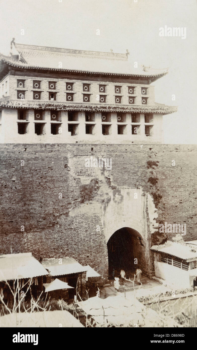 Peking Gate Stock Photo