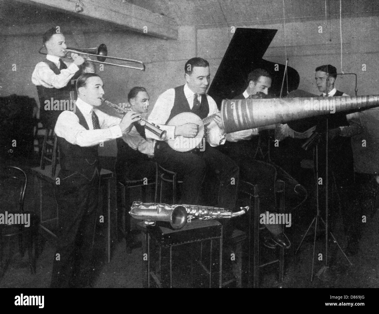 Bert Ralton and his New York Havana Band , c. 1922 Stock Photo