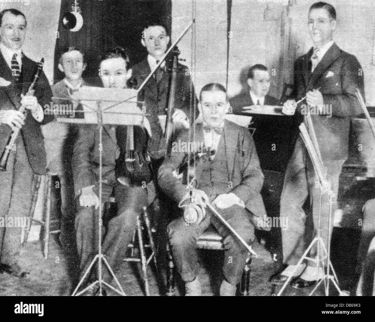 Stanton Jefferies and his orchestra,1920s Stock Photo