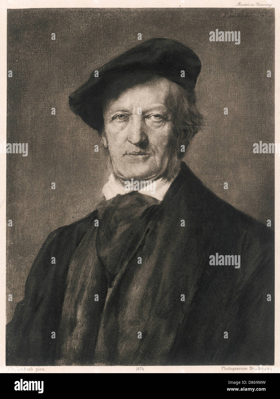 Richard Wagner Stock Photo