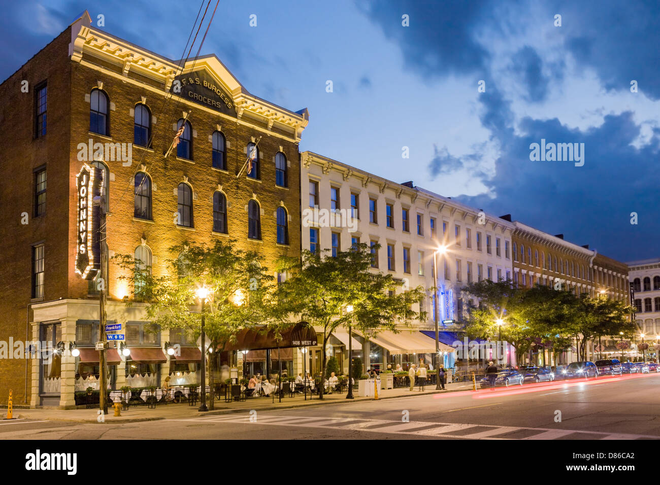 Warehouse district cleveland club hires stock photography and images