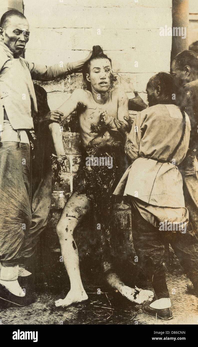 An Executed Man  China Stock Photo