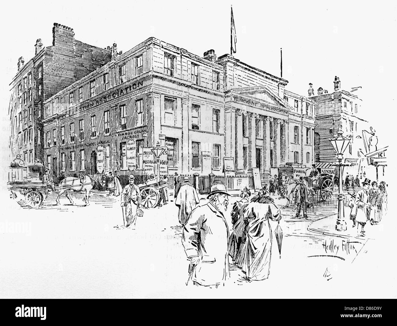 Christian street ymca Black and White Stock Photos & Images - Alamy