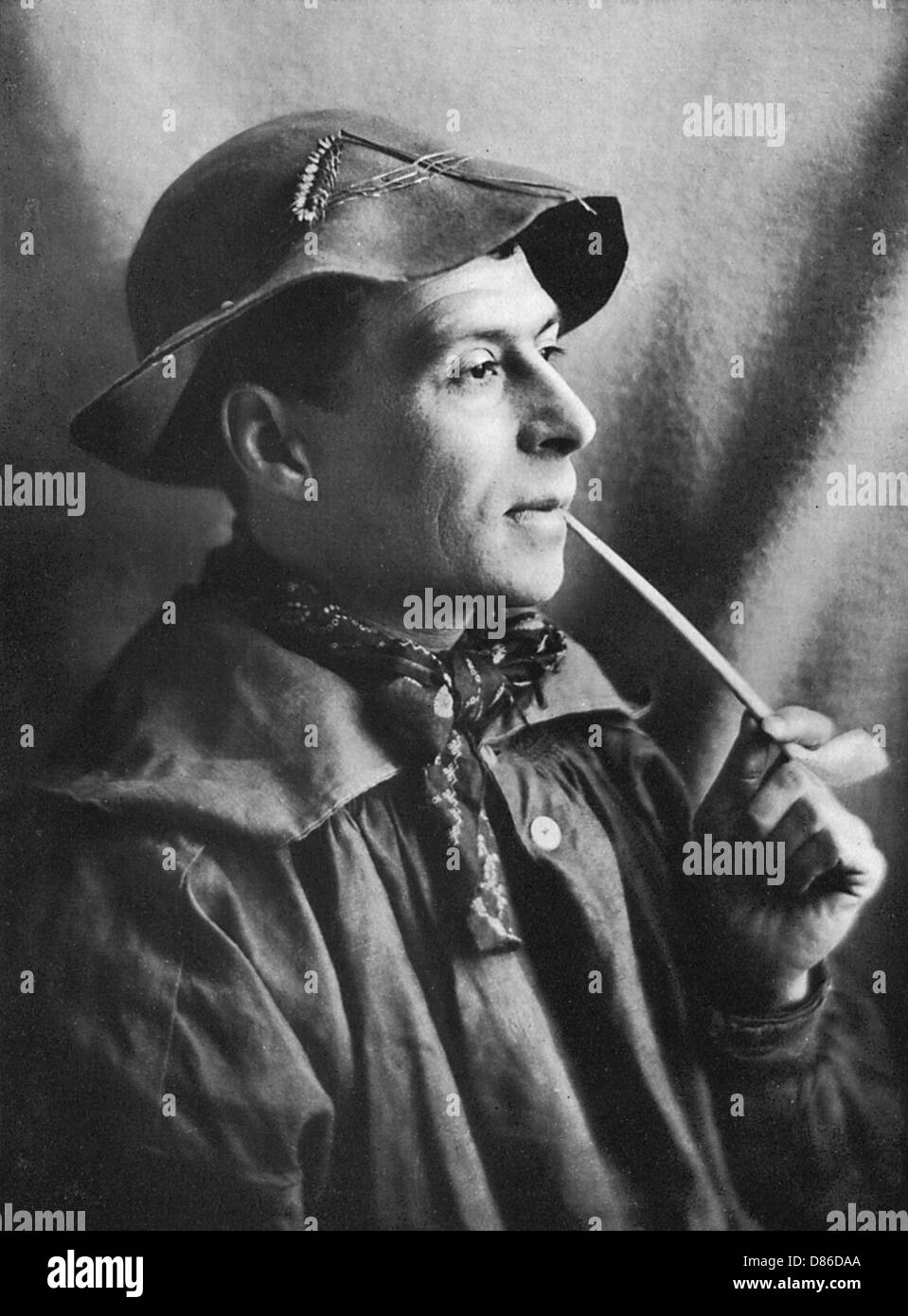 Young Rural Smokers Portrait of a farmers boy smoking a pipe Stock Photo - Alamy
