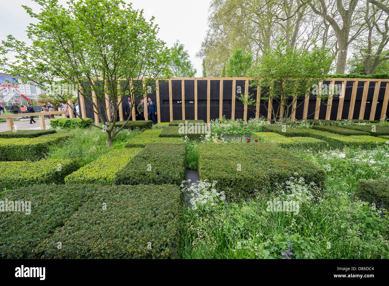 London, UK. 20th May 2013.The Daily Telegraph Garden. The first day of the Chelsea Flower Show. The Royal Hospital, Chelsea. Credit: Guy Bell/Alamy Live News Stock Photo