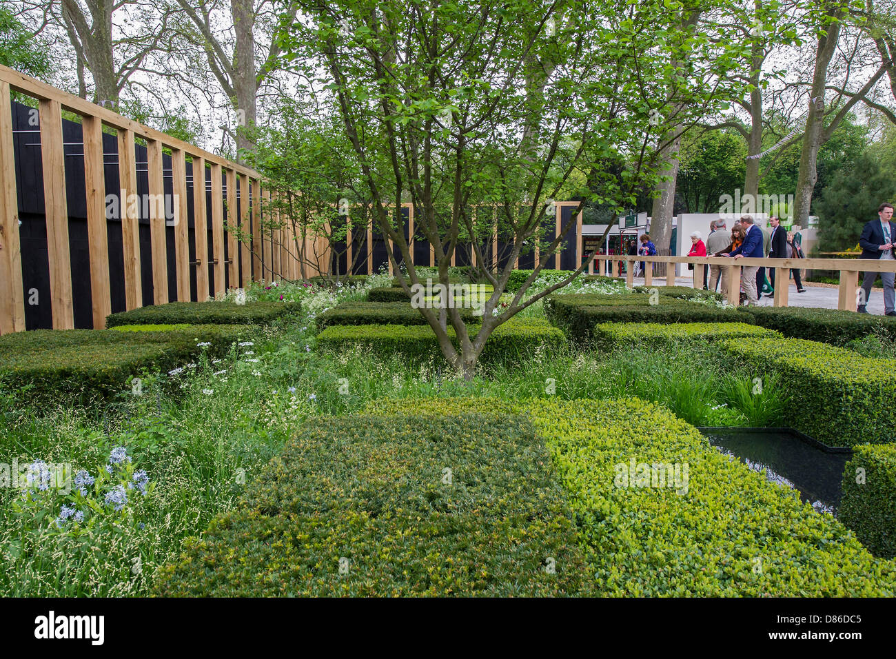 London, UK. 20th May 2013.The Daily Telegraph Garden. The first day of the Chelsea Flower Show. The Royal Hospital, Chelsea. Credit: Guy Bell/Alamy Live News Stock Photo