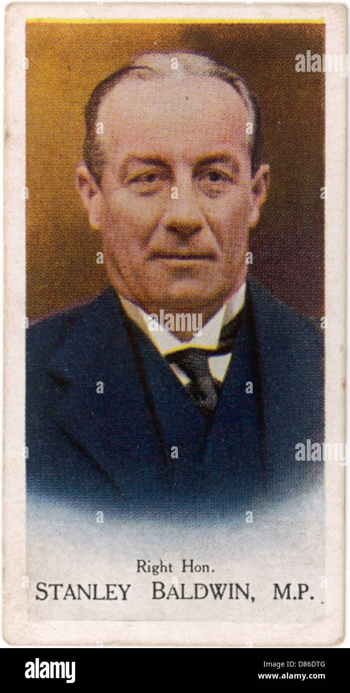 Stanley Baldwin Stock Photo Alamy