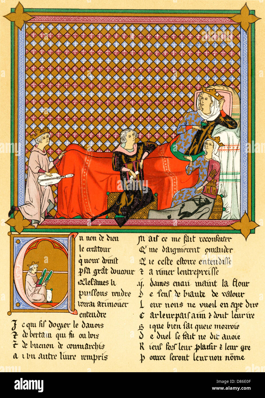 ADENEZ LE ROI Stock Photo Alamy