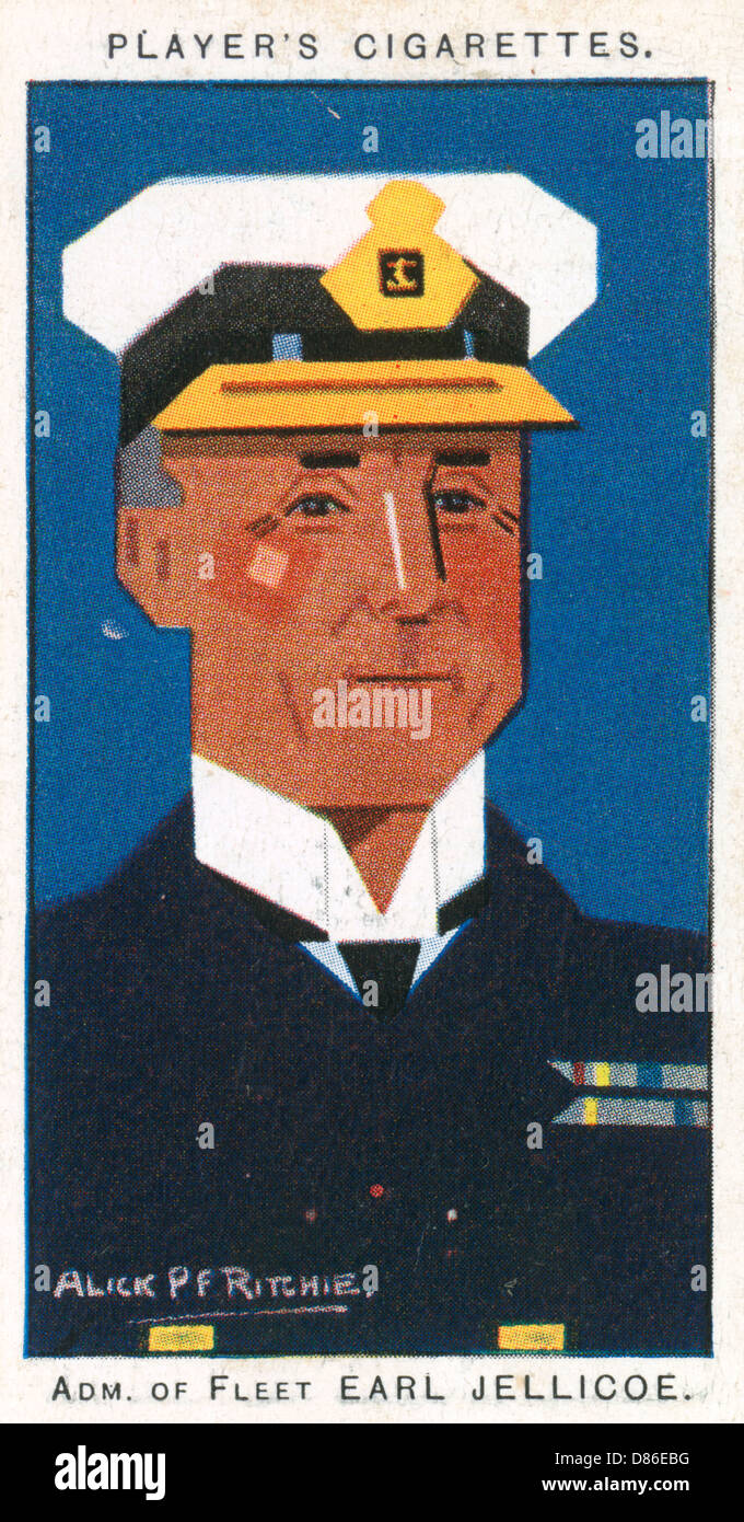 Admiral of the Fleet - Earl Jellicoe Stock Photo
