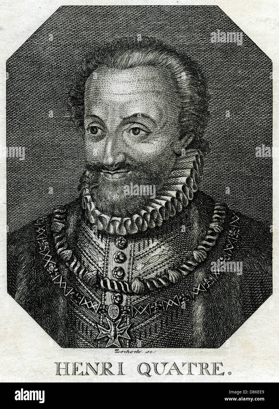 Henri IV - King of France Stock Photo