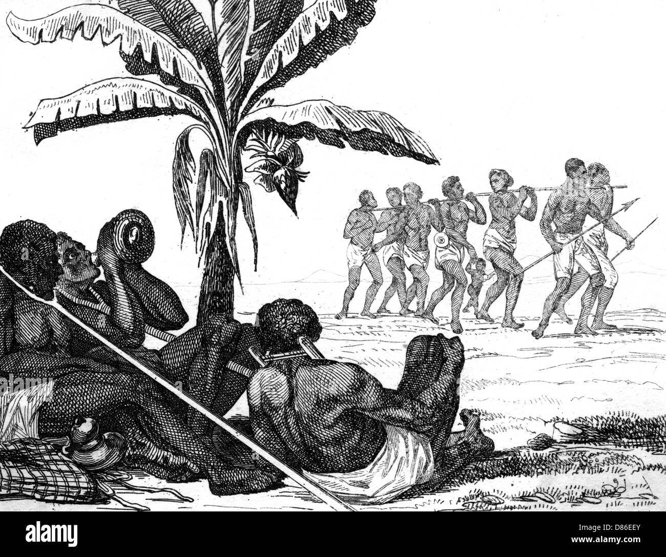 West African Slaves  Senegal Stock Photo