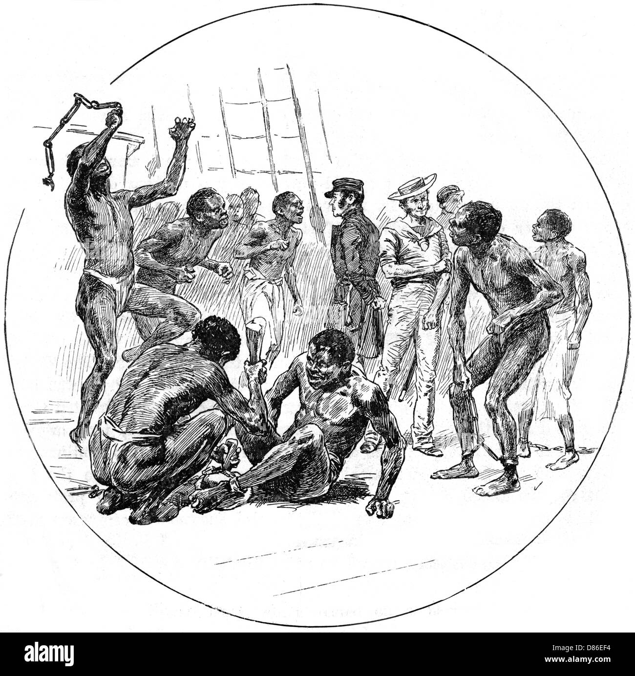 Shackled Slave High Resolution Stock Photography and Images Alamy