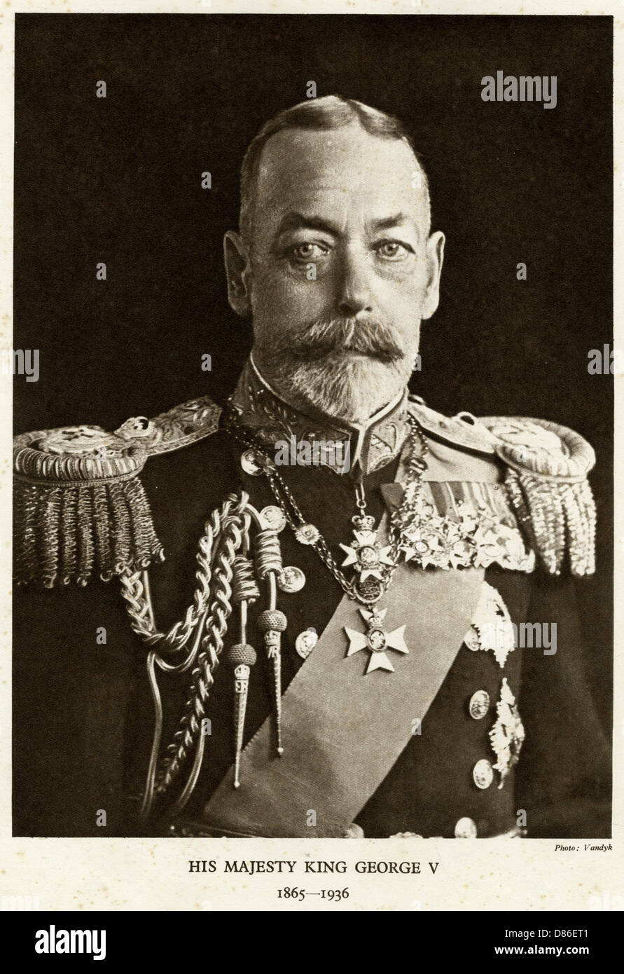 George V in 1935 Stock Photo - Alamy
