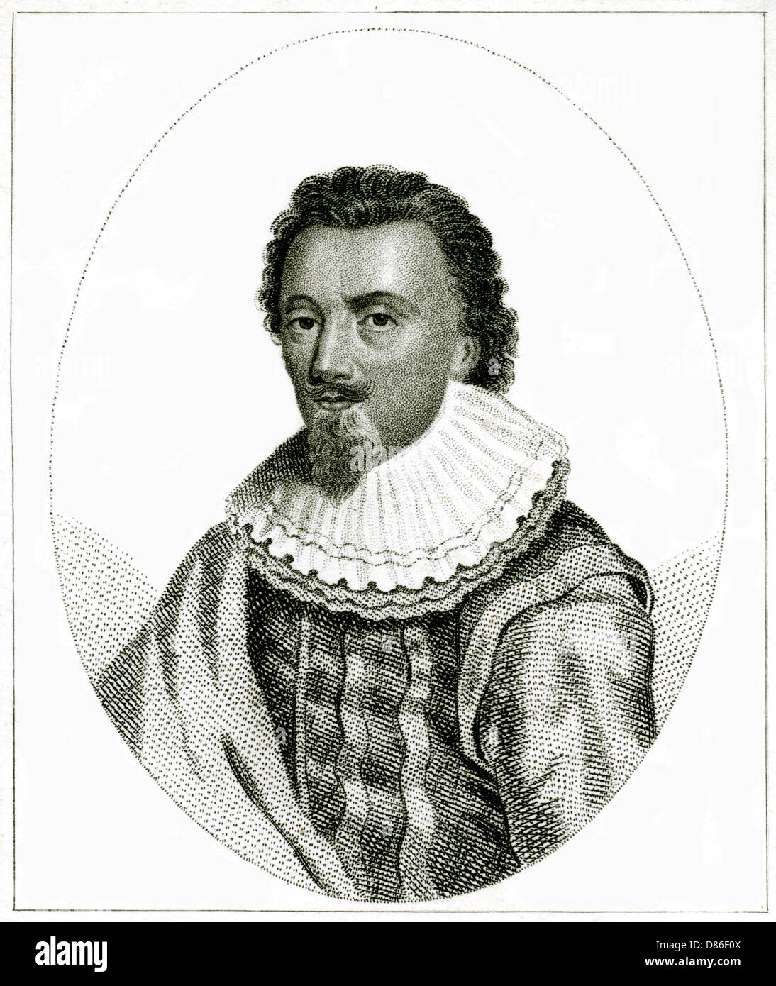 George Calvert, Lord Baltimore Stock Photo