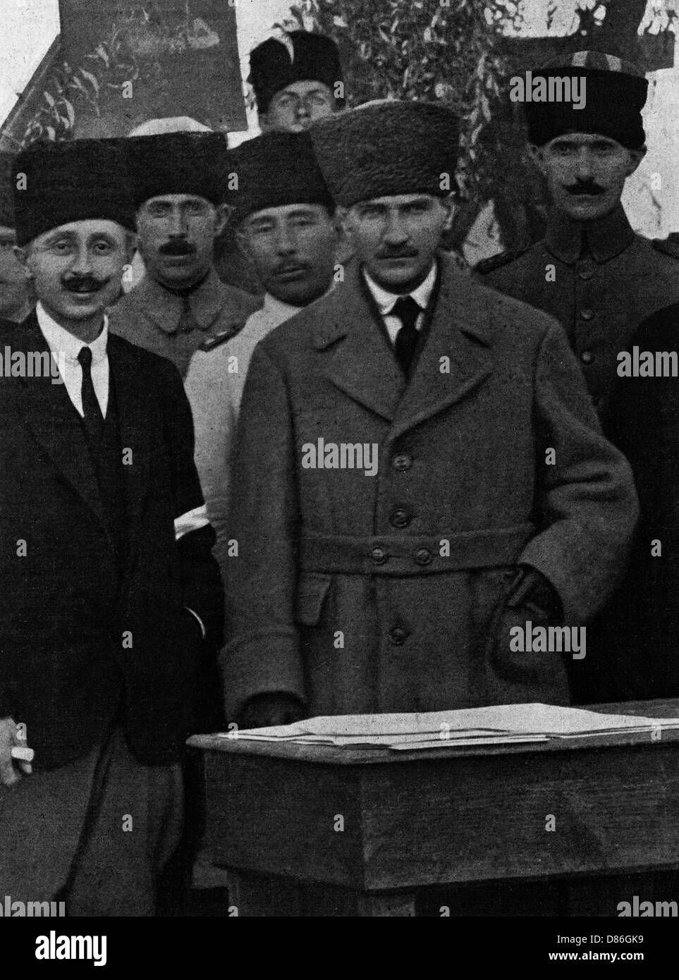Kemal Ataturk Stock Photo