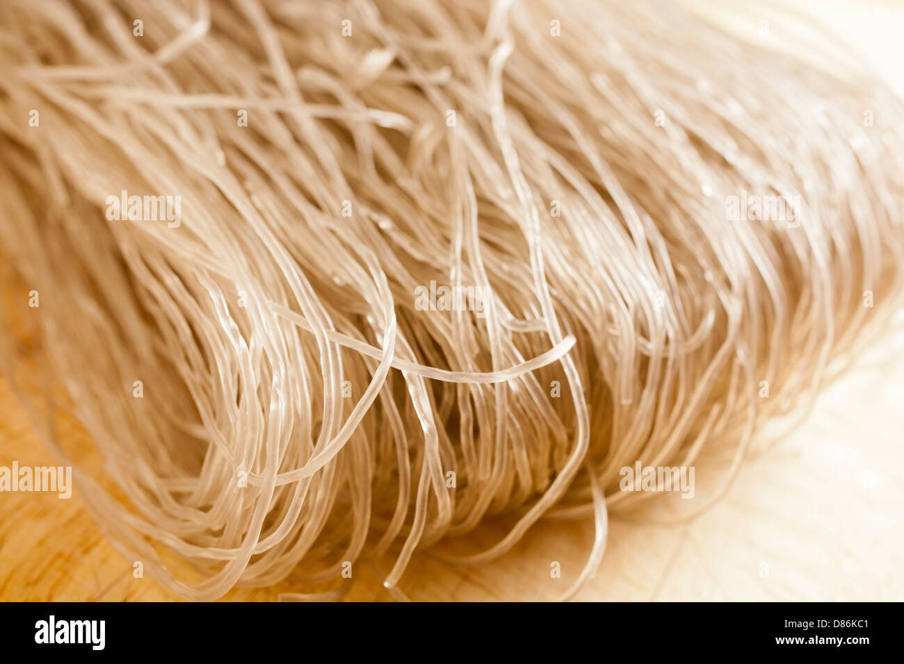 Dang Myun; Korean potato starch noodles Stock Photo Alamy