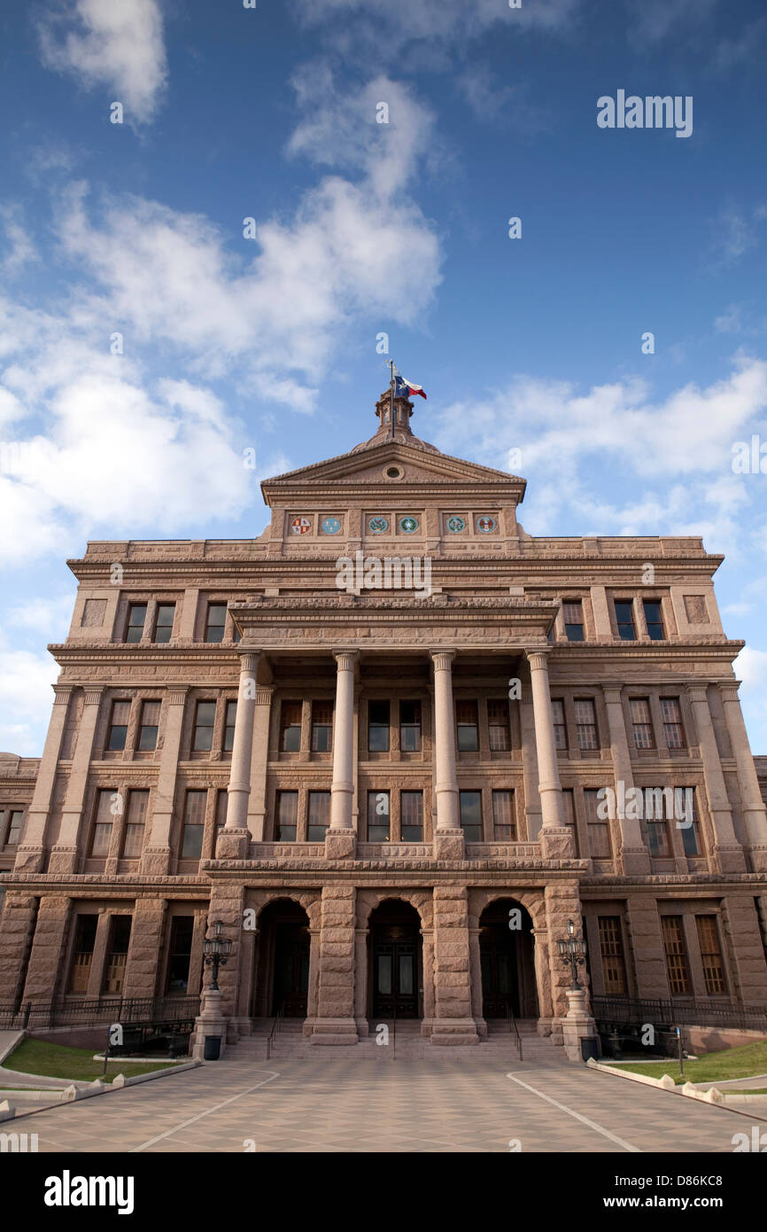 A view of the Texas State Capitol in Austin Stock Photo