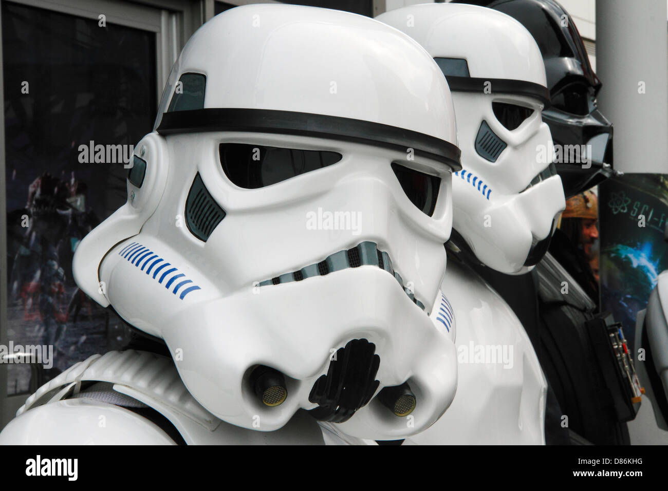 Star Wars Imperial Stormtroopers at Science fiction festival, London, UK Stock Photo