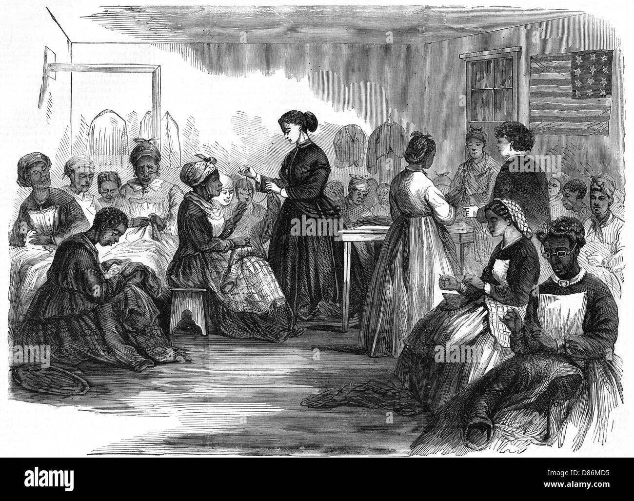 Slaves america happy Black and White Stock Photos & Images Alamy