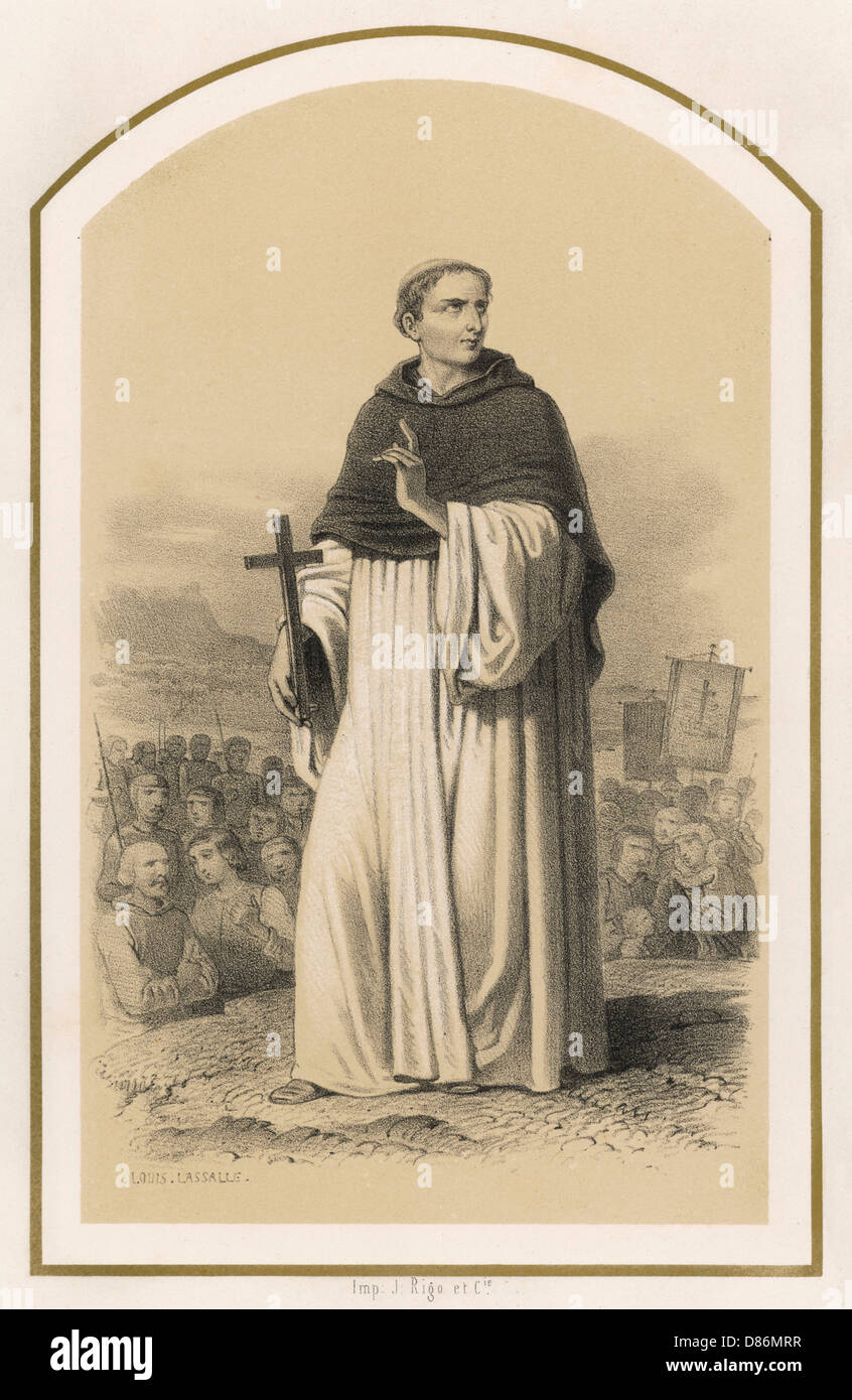 St Bernard of Clairvaux Stock Photo Alamy