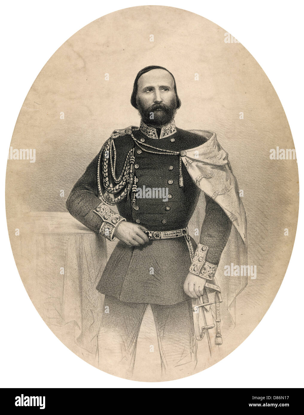 GIUSEPPE GARIBALDI Stock Photo