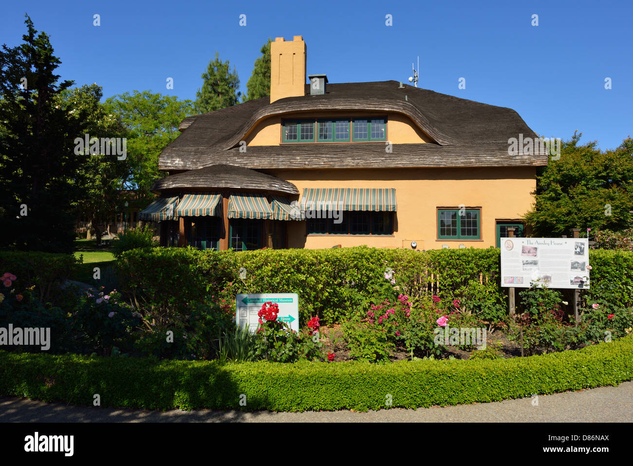 The Ainsley House, Campbell CA Stock Photo Alamy