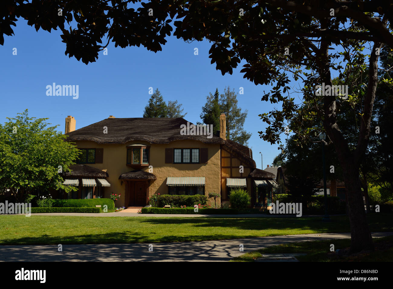 The Ainsley House, Campbell CA Stock Photo Alamy