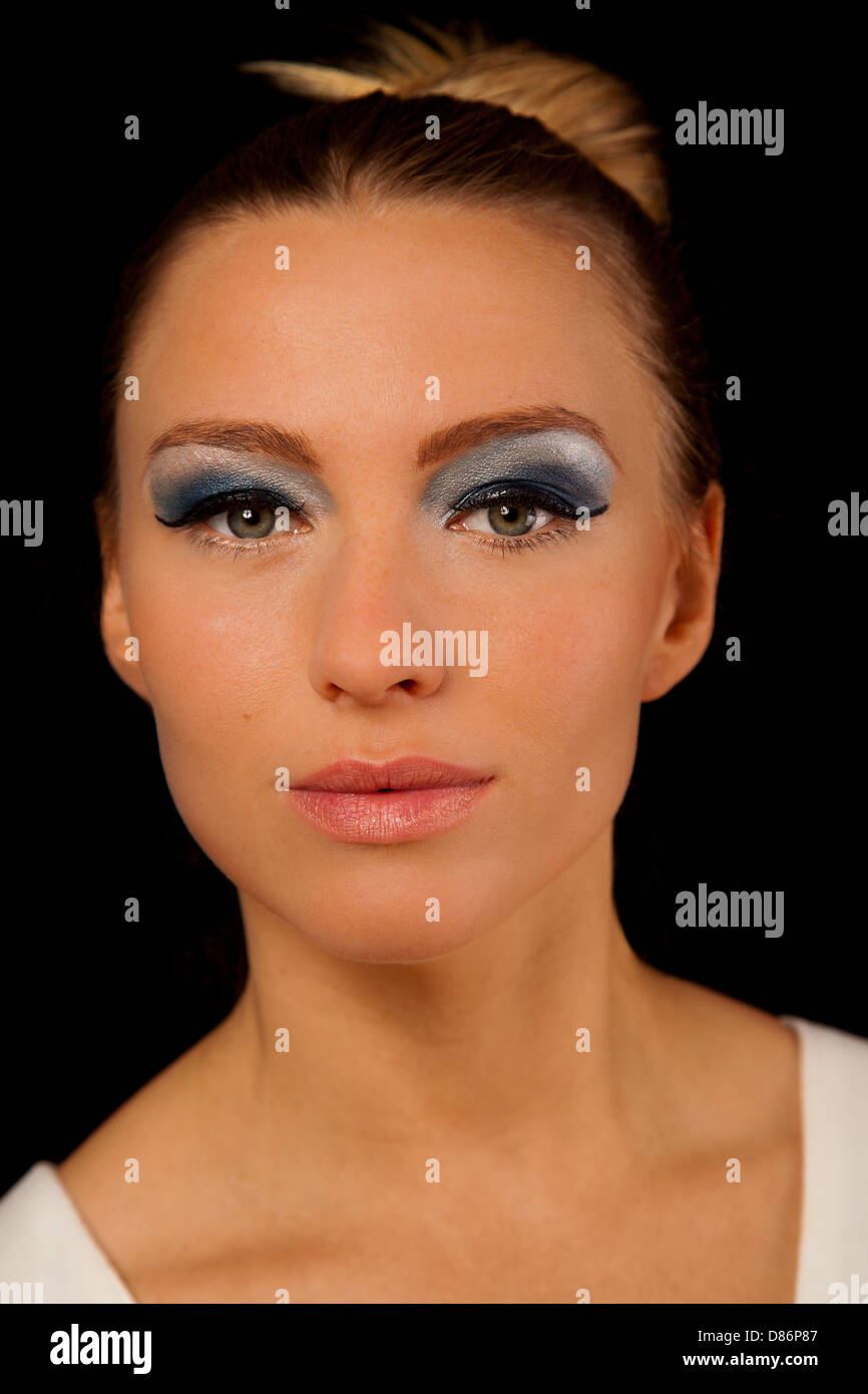 Green eyeshadow hires stock photography and images Alamy