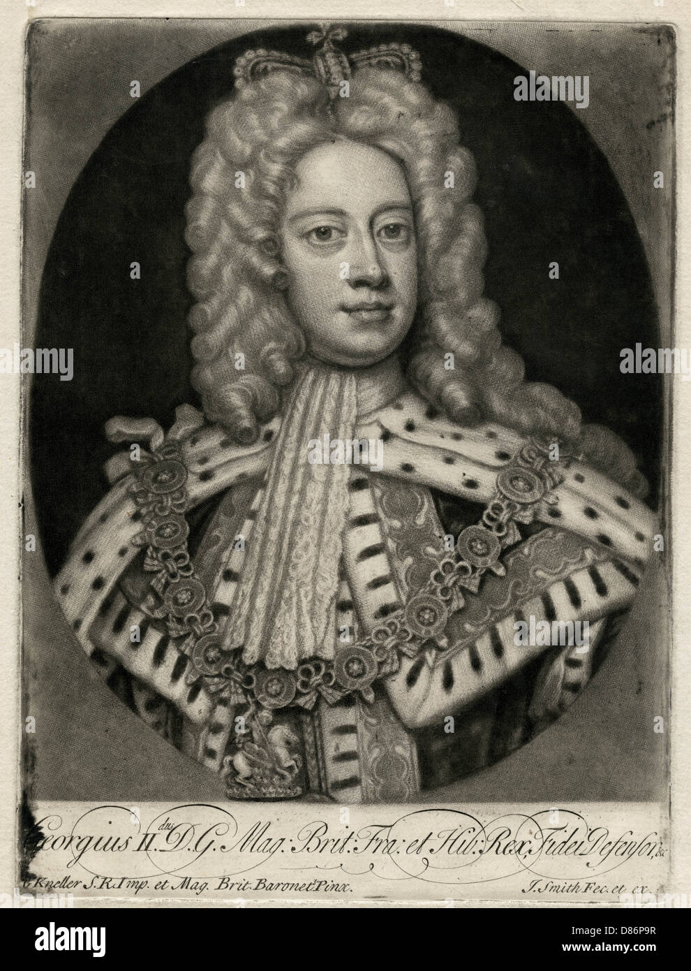 King II of England Stock Photo Alamy