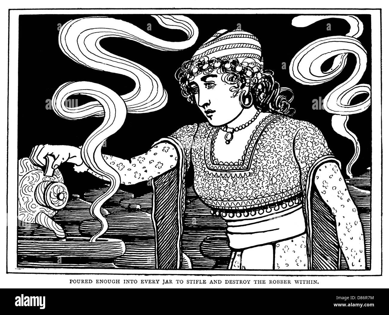 Arabian Nights - Ali Baba Stock Photo