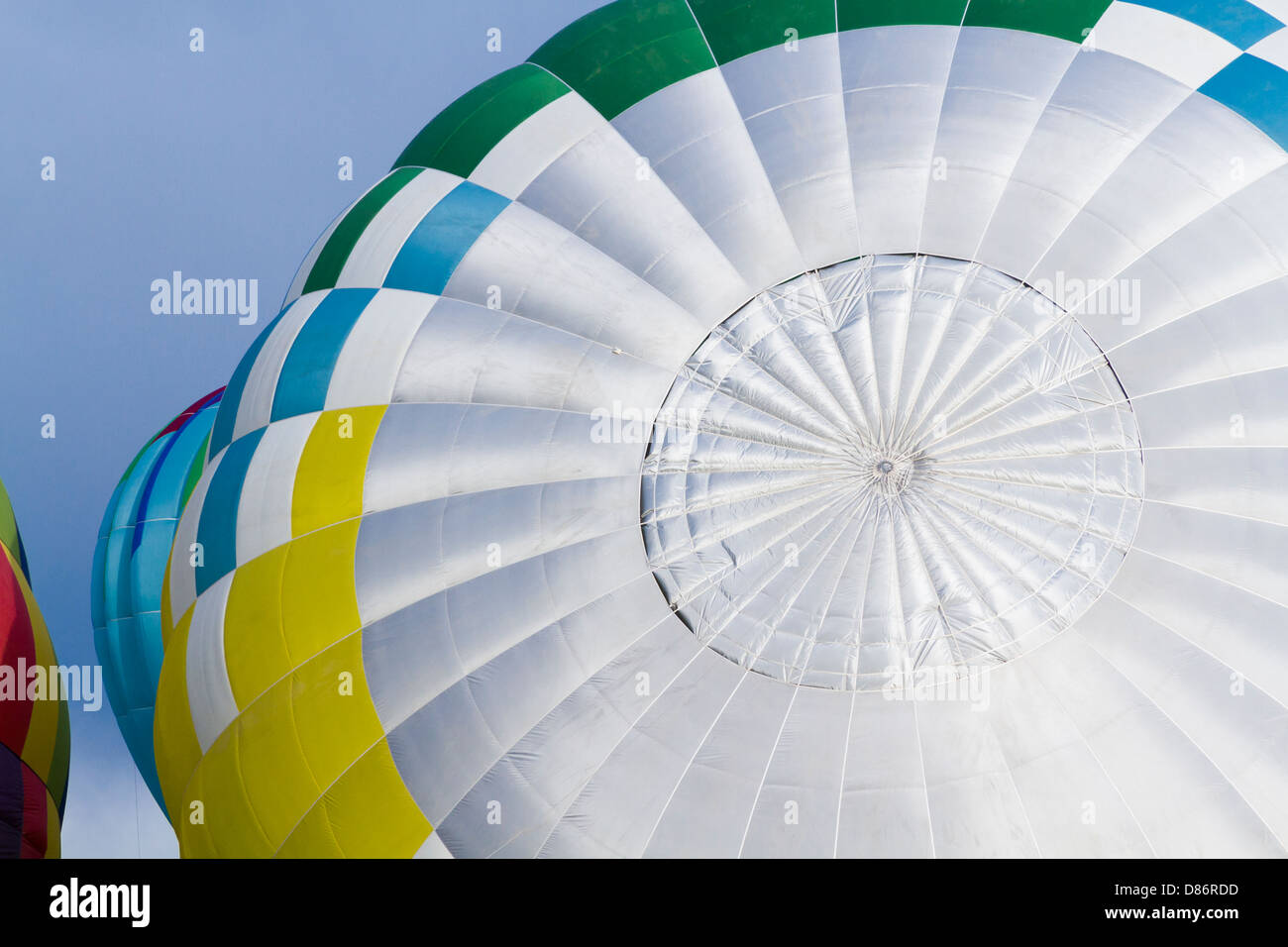 Annual hot air balloon festival in Erie, Colorado Stock Photo Alamy