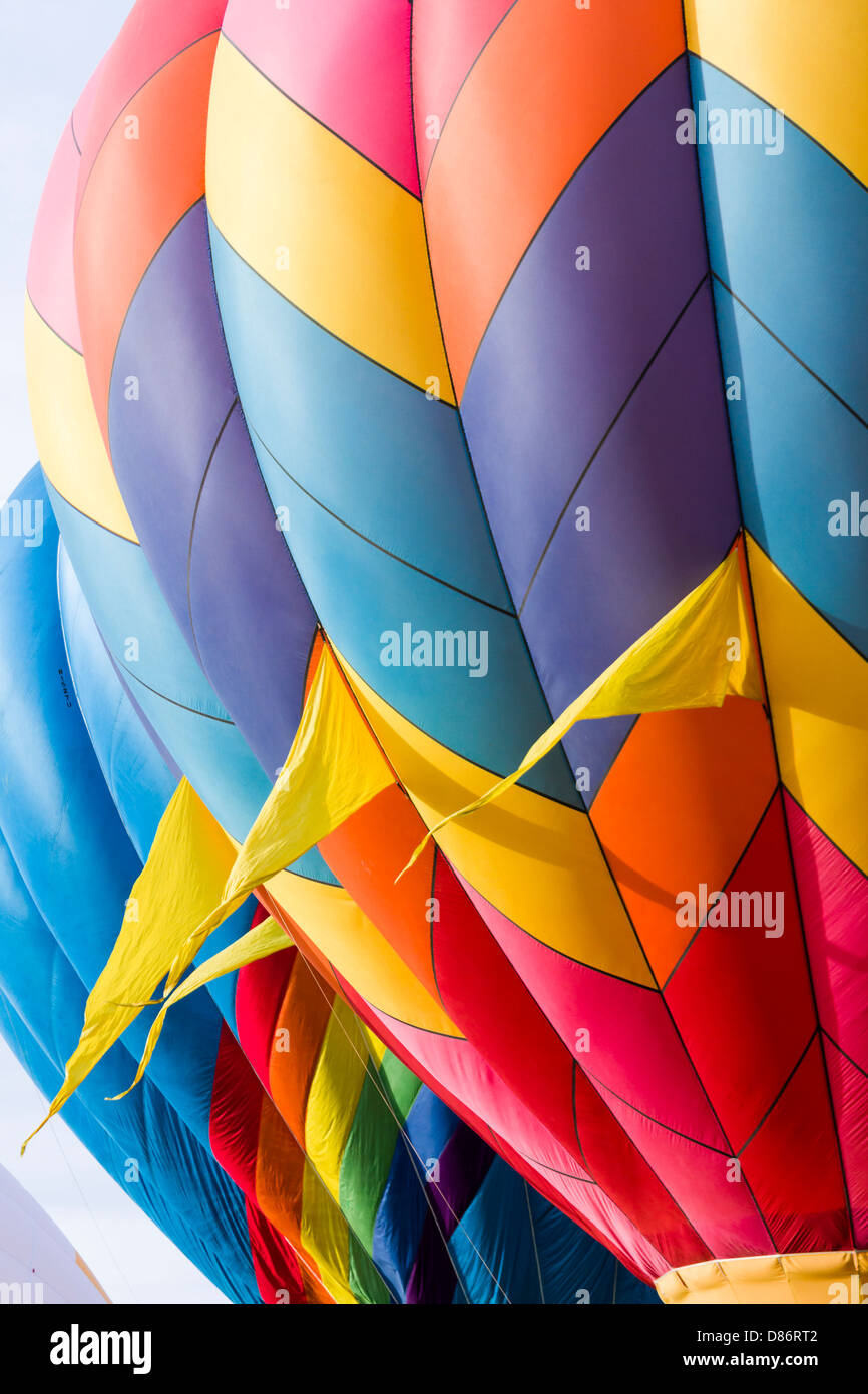 Annual hot air balloon festival in Erie, Colorado Stock Photo Alamy